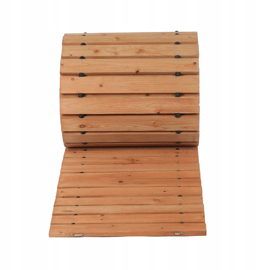 VEVOR ŚCIEŻKA OGRODOWA ROZKŁADANA 727X43 CM DREWNIANA MOCNA NAJWYŻSZA