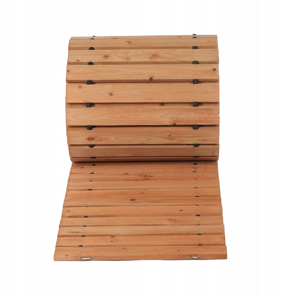 VEVOR ŚCIEŻKA OGRODOWA ROZKŁADANA 727X43 CM DREWNIANA MOCNA NAJWYŻSZA
