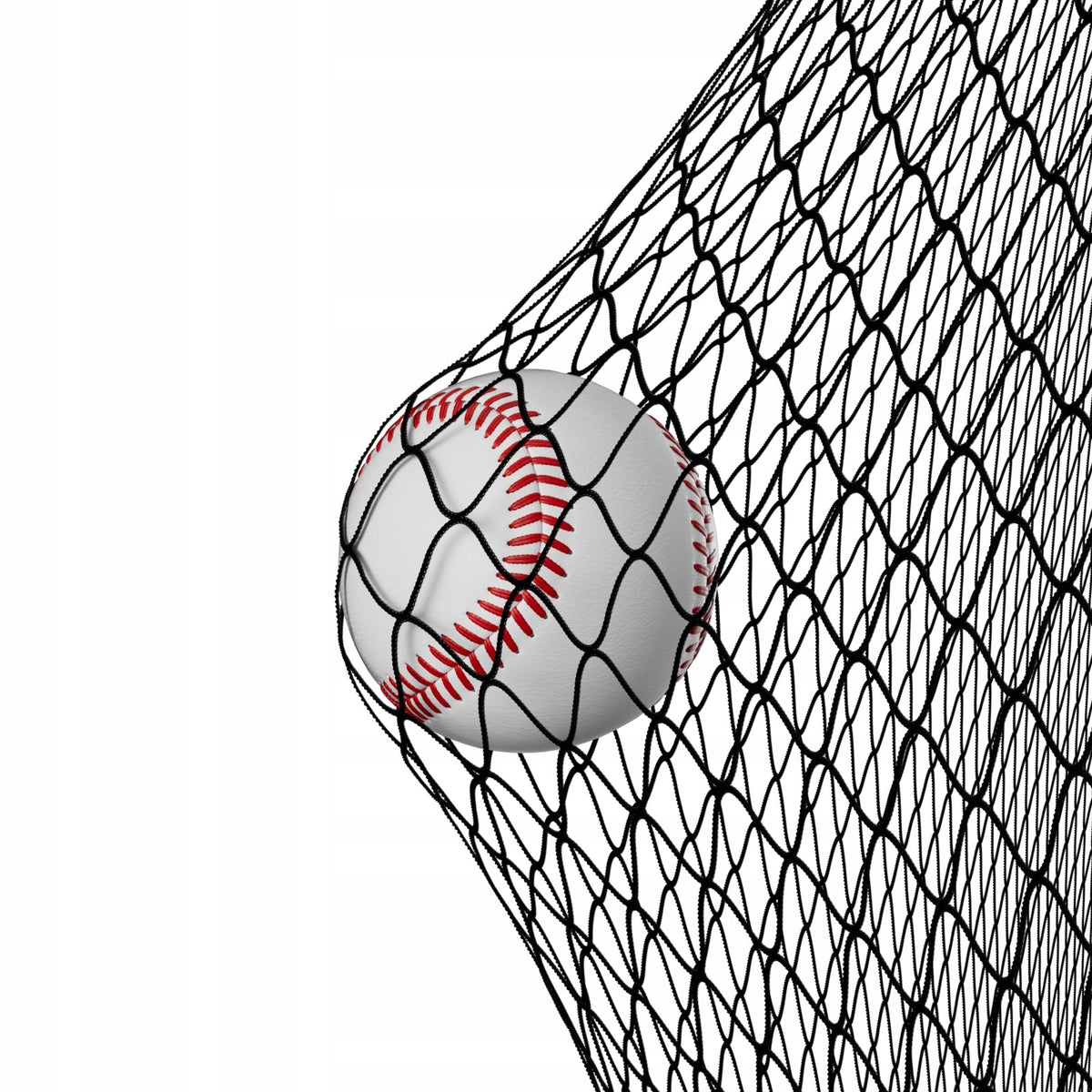 SIATKA DO KLATKI BASEBALL VEVOR PÓŁOKRĄGŁA 10058X3660X3000MM MOCNA SOLIDNA