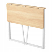 VEVOR MAŁE BIURKO SKŁADANE 80X48 CM BLAT DREWNIANY STABILNE SKŁADANE BIURKO