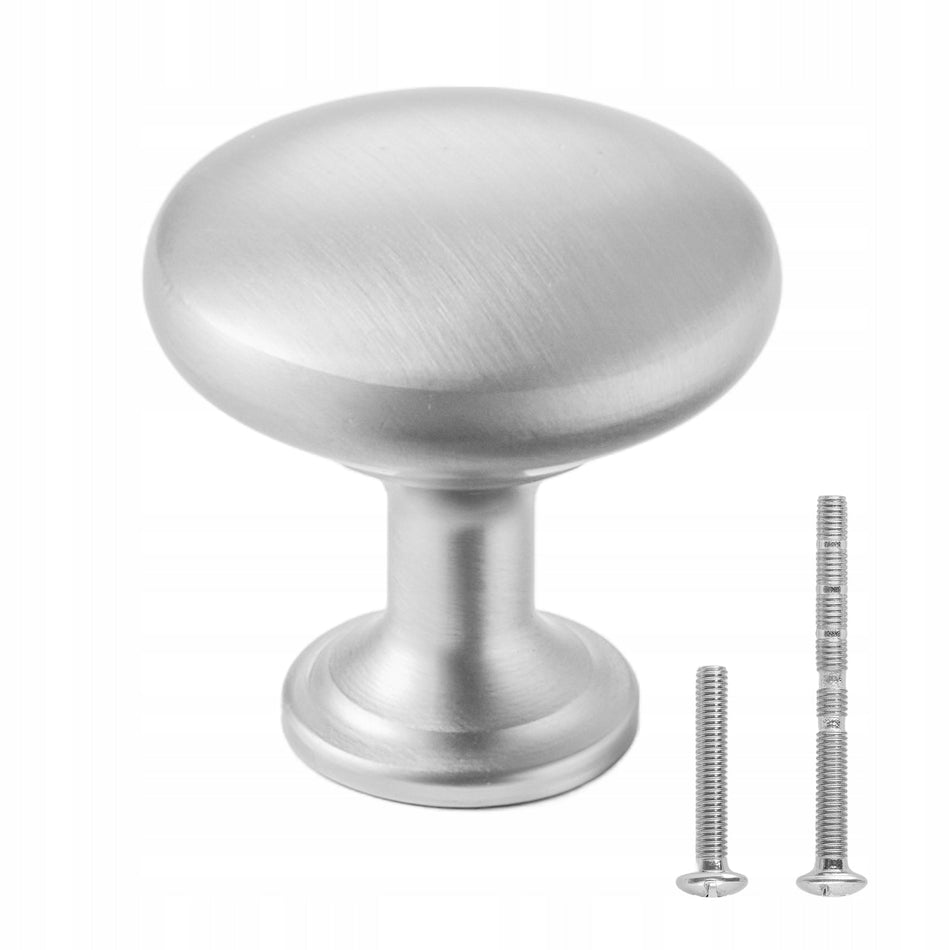 GAŁKI MEBLOWE VEVOR 25 SZT 28 MM STOP CYNKU NIKIEL MOCNE SOLIDNE