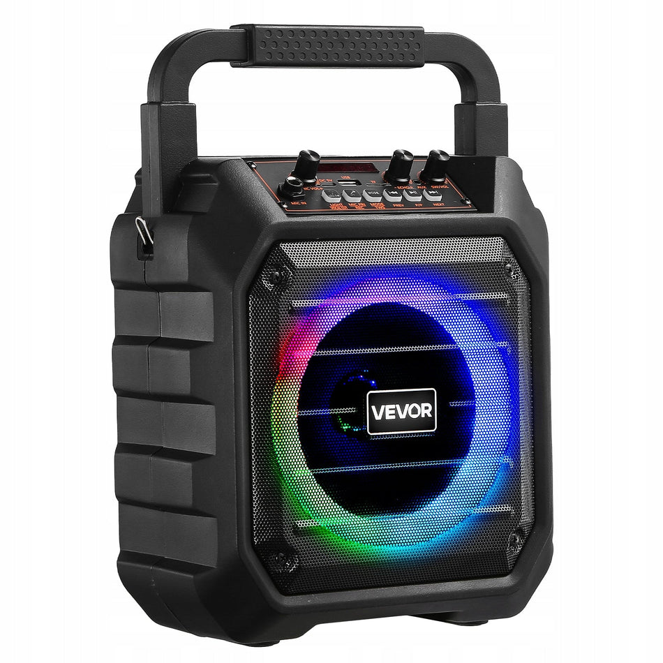 PROFESJONALNY GŁOŚNIK PRZENOŚNY BLUETOOTH VEVOR 20W 6.5 CALA