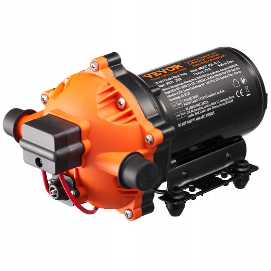 VEVOR POMPA MEMBRANOWA 12V 18.93L MIN 5-KOMOROWA AUTOMATYCZNY SWITCH MOCNA