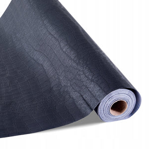TAPETA SAMOPRZYLEPNA VEVOR 40CM X 10M CZARNA FOLIA WINYLOWA MOCNA ŁATWA