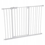 BRAMKA SCHODOWA VEVOR BABY GATE REGULOWANA 65-121 9 CM WYSOKA 91 4 CM BIAŁA