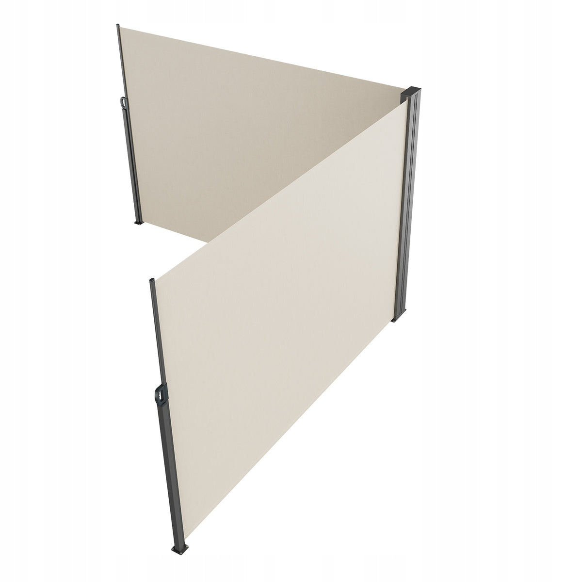 MARKIZA BOCZNA VEVOR 200X600 CM PREMIUM WODOODPORNA TKANINA POLIESTROWA