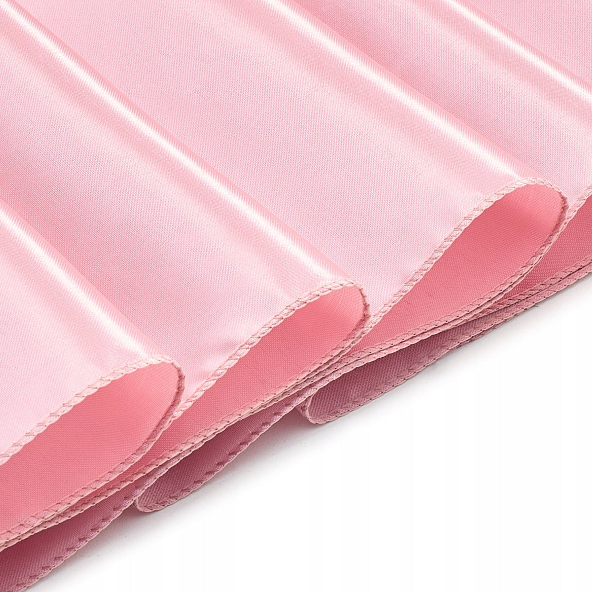 SATYNOWE SZARFY NA KRZESŁA VEVOR 50 SZT 275X17 CM RÓŻOWE ZŁOTO PREMIUM