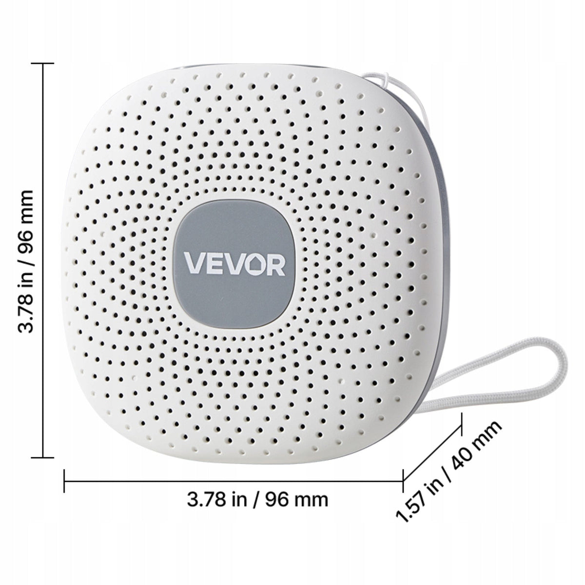 VEVOR SLEEP AID GENERATOR BIAŁEGO SZUMU 21 UTWORÓW MOCNY TIMER LED