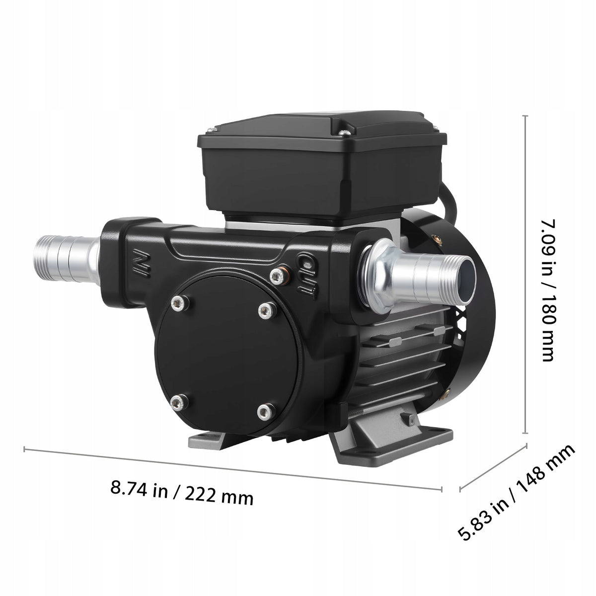 POMPA DO PRZESYŁU PALIWA VEVOR 230V AC 60L MIN 16 GPM SOLIDNA MOCNA