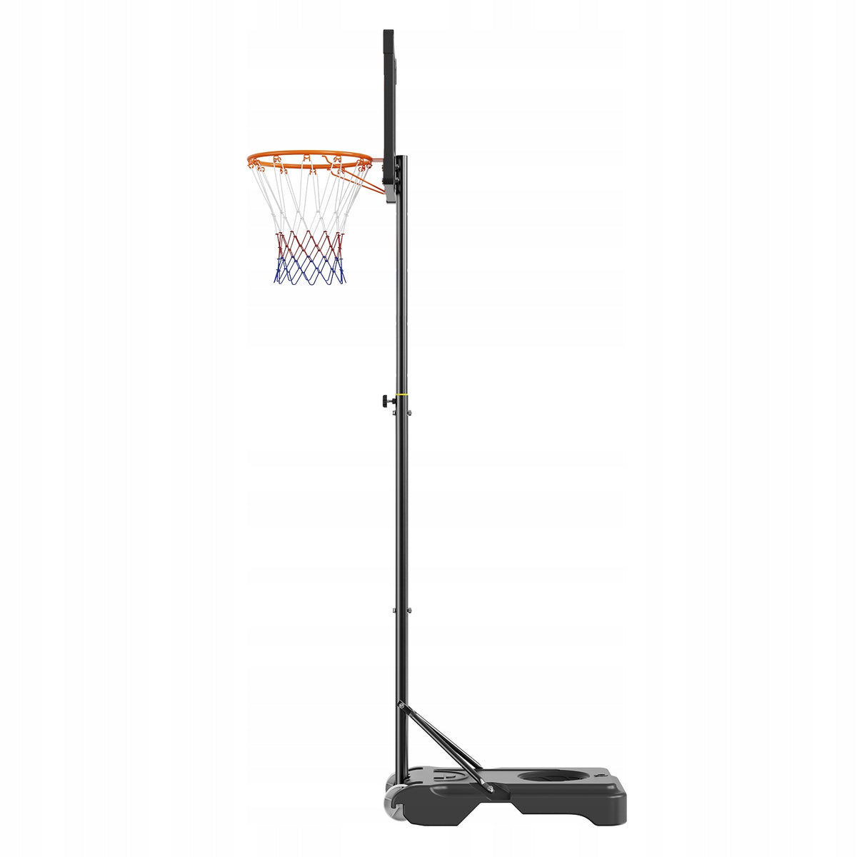 VEVOR STOJAK NA KOSZ DO KOSZYKÓWKI REGULOWANY 152.4-213.4 CM SOLIDNY NA
