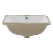 UMYWALKA PODBLATOWA VEVOR PROSTOKĄTNA 46X33 CM CERAMICZNA NIEŻÓŁKNĄCA