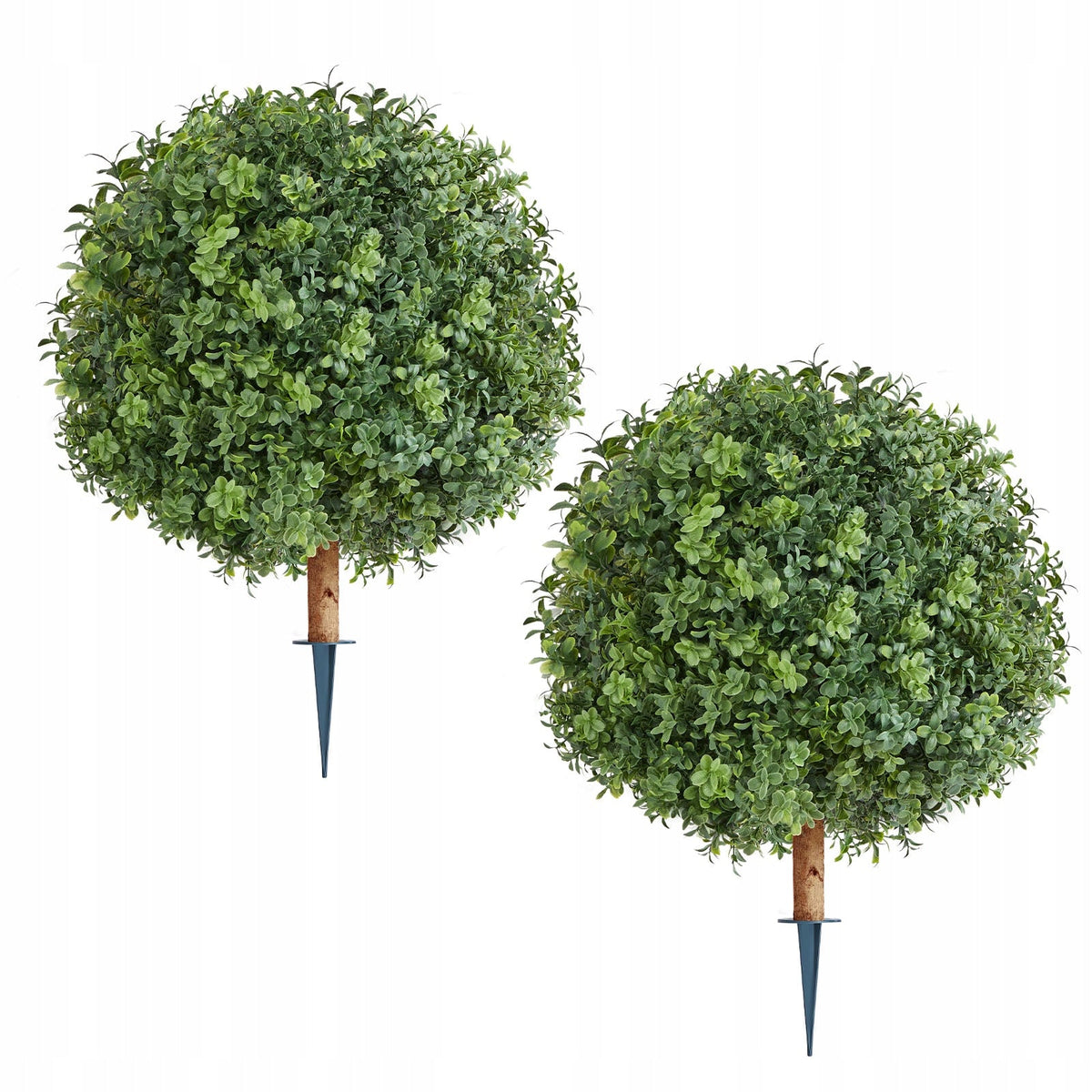 VEVOR SZTUCZNE DRZEWKA BUKSZPANOWE TOPIARY 2 SZT 559MM MOCNE I REALISTYCZNE