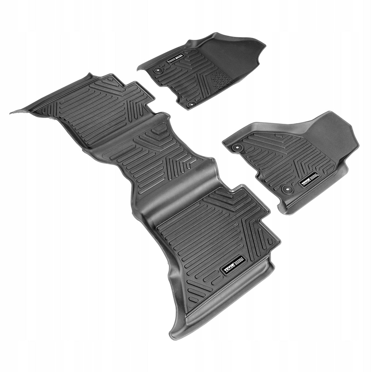 DYWANIKI SAMOCHODOWE VEVOR DO DODGE RAM 1500 2500 3500 3-CZĘŚCIOWY ZESTAW