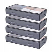 VEVOR TORBA DO PRZECHOWYWANIA POD ŁÓŻKIEM 4 SZTUKI 996X500X180MM 90L MOCNA