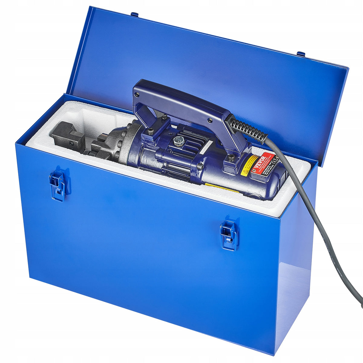 ELEKTRYCZNO-HYDRAULICZNA PRZECINARKA DO PRĘTÓW VEVOR 1700W CIĘCIE 5-25MM