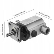 VEVOR DWUSTOPNIOWA POMPA HYDRAULICZNA DO ŁUPARKI 13 GPM SOLIDNA I MOCNA