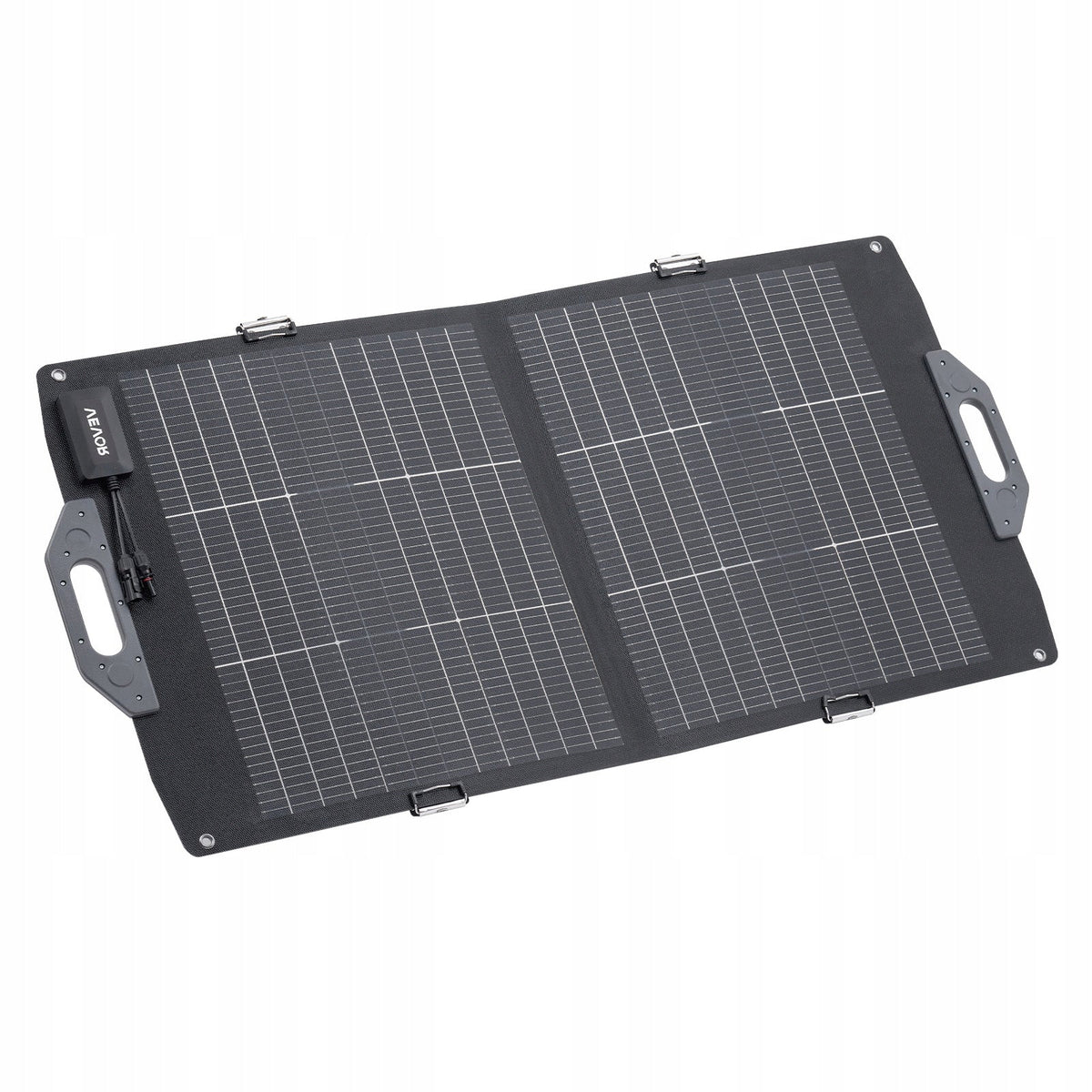 SKŁADANY PANEL SŁONECZNY VEVOR 100W DWUSTRONNY 16-PUNKTOWY