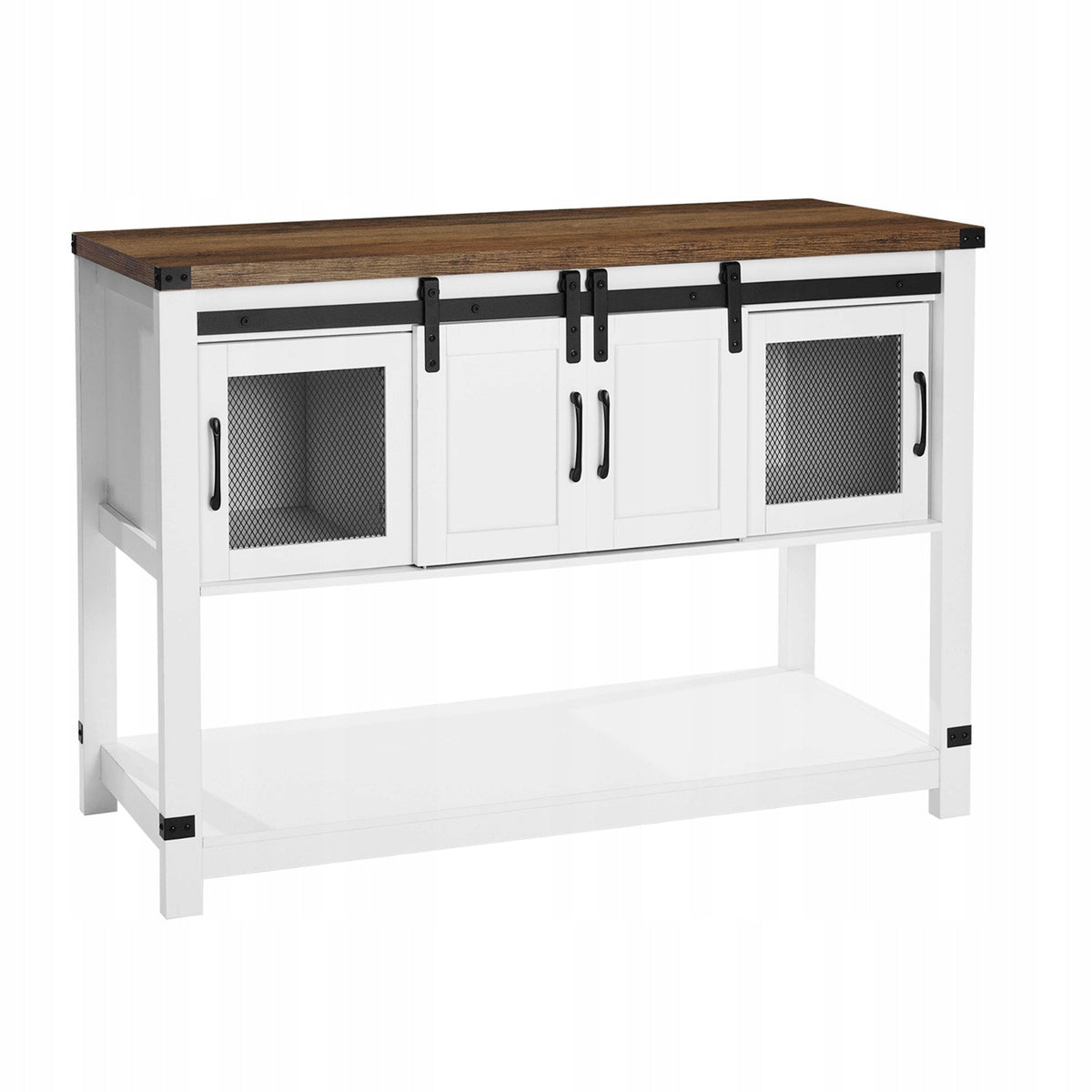 VEVOR BAREK KAWOWY FARMHOUSE 120X39.8X83 CM 4-POZIOMOWY SOLIDNY MEBEL