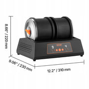 POLERKA ELEKTRYCZNA VEVOR DO KAMIENIA PODWÓJNY BĘBEN 8LBS TIMER 9 DNI