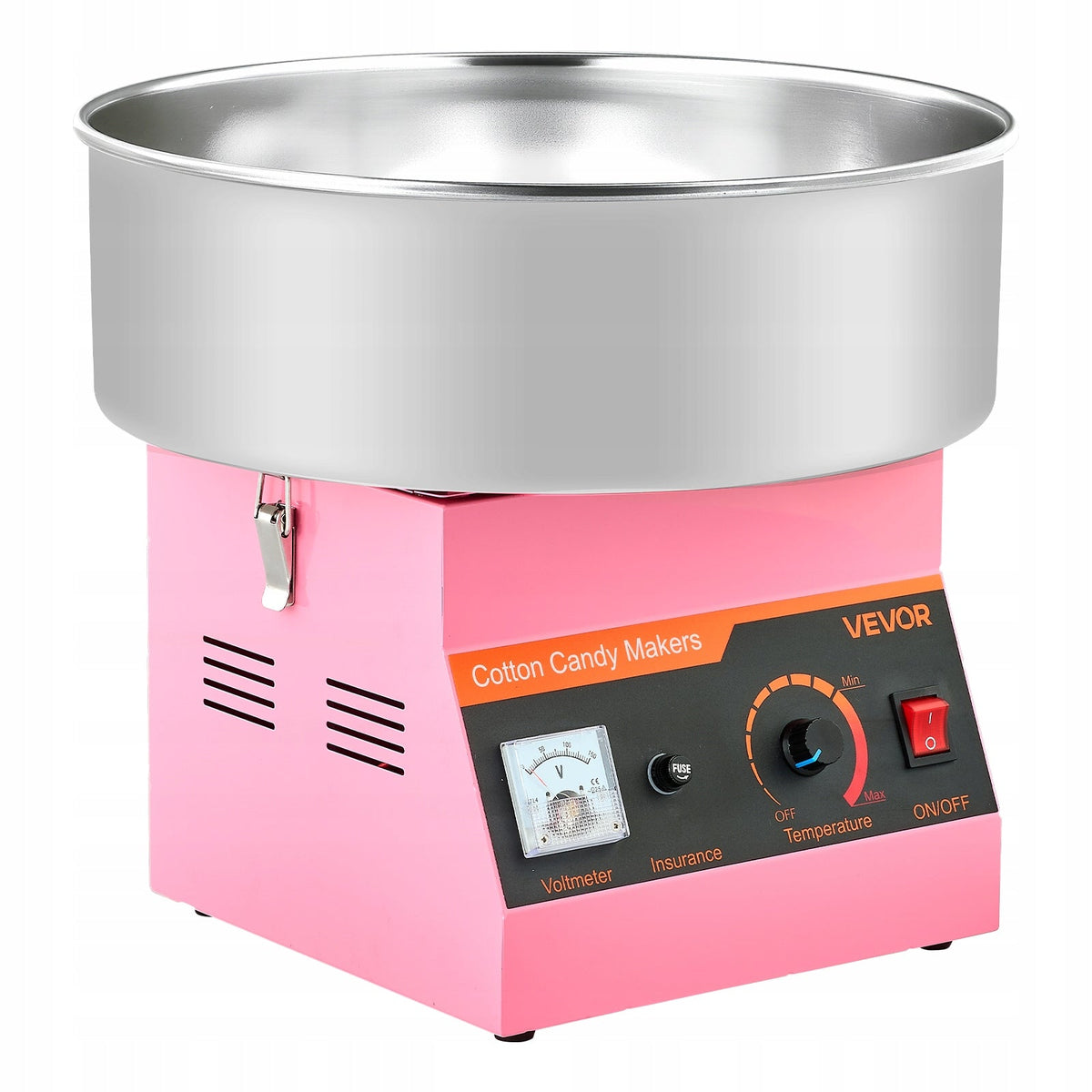 MASZYNA DO WATY CUKROWEJ VEVOR 1000W Z MISĄ ZE STALI NIERDZEWNEJ 38CM