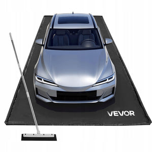MATA GARAŻOWA VEVOR PVC ANTYPOŚLIZGOWA 2 4X5 5X0 03M Z ŚCIĄGACZKĄ I TAŚMĄ