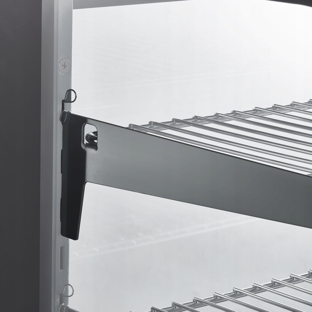 VEVOR WITRYNA CHŁODNICZA NABLATOWA 115L LED TURBO CHŁODZENIE PROFESJONALNA