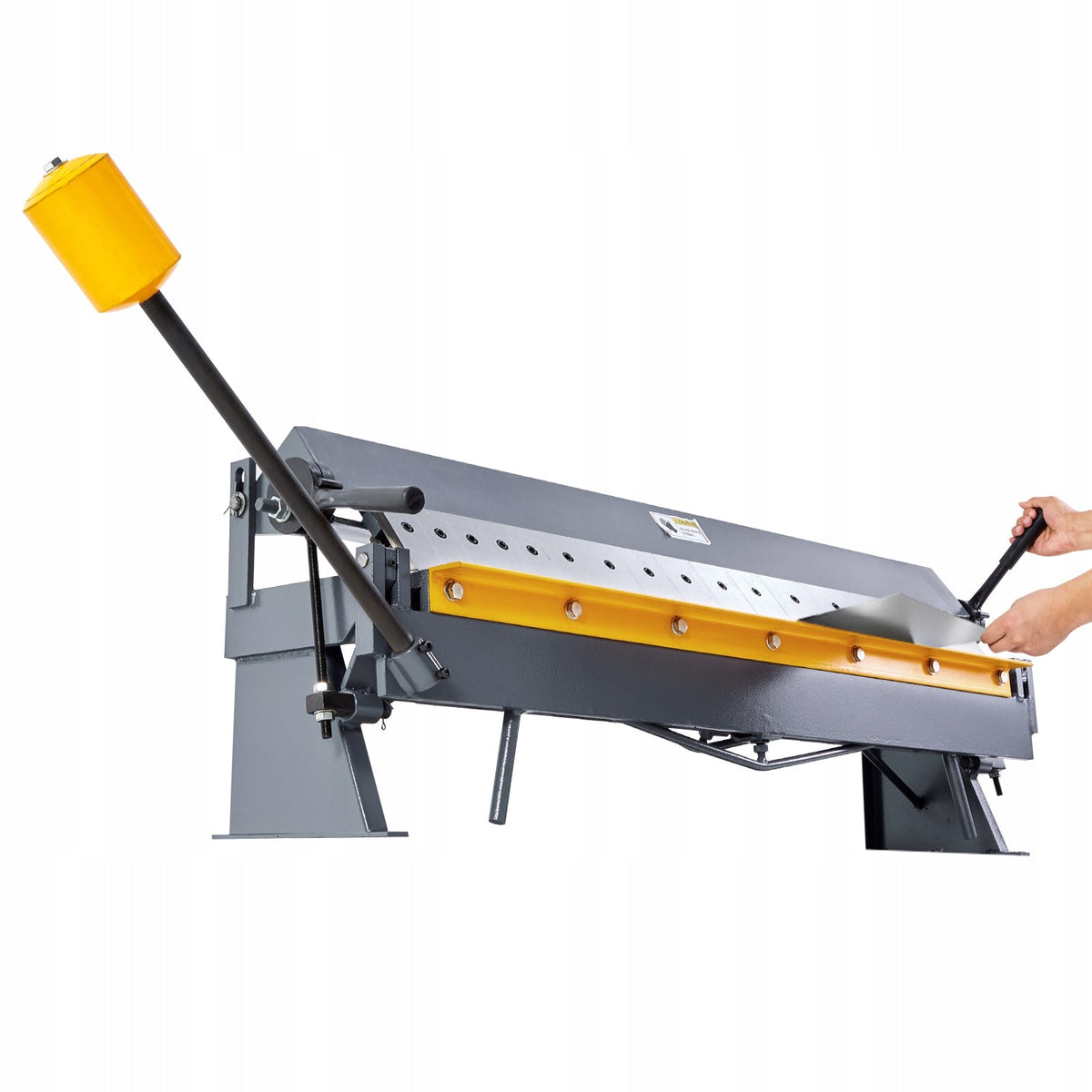 VEVOR GIĘTARKA PRASA KRAWĘDZIOWA 1220 MM 16 GA STAL MIĘKKA MOCNA SOLIDNA