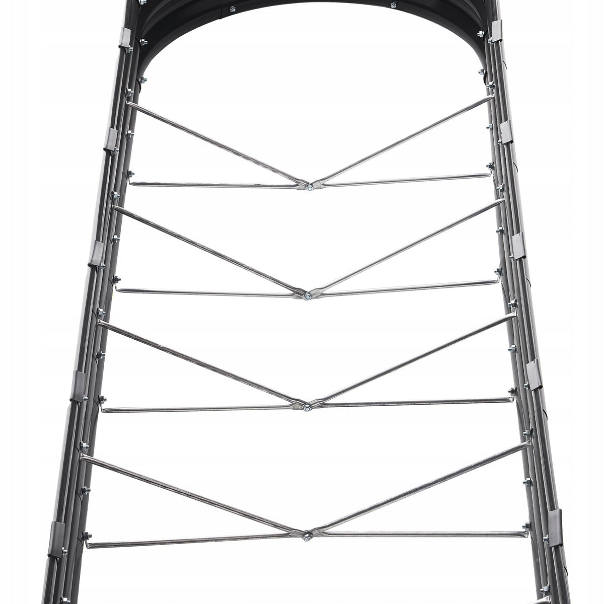 VEVOR PODWYŻSZONA GRZĄDKA METALOWA 240X60X27CM OCYNKOWANA SOLIDNA NAJLEPSZA