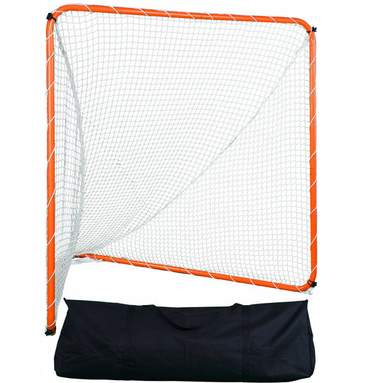 PROFESJONALNA BRAMKA DO LACROSSE A VEVOR 6X6X7 STALOWA RAMA SIATKA