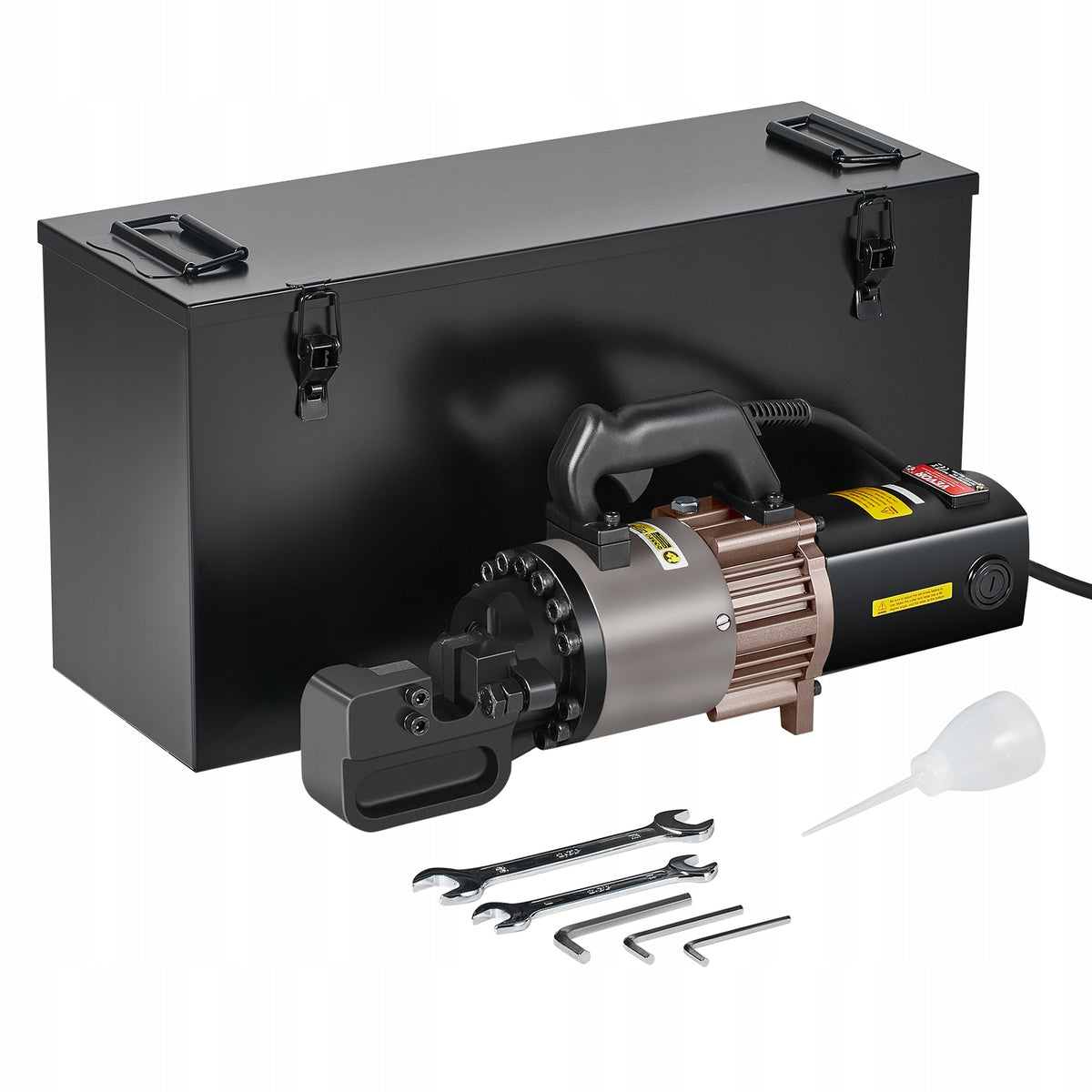 ELEKTRYCZNO-HYDRAULICZNA PRZECINARKA DO PRĘTÓW VEVOR 2000W 5-28MM SOLIDNA