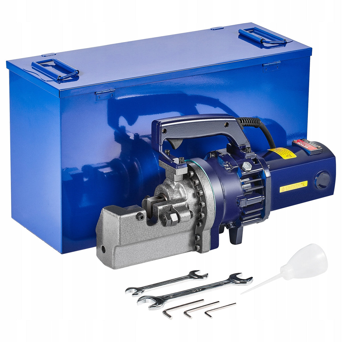 ELEKTRYCZNO-HYDRAULICZNA PRZECINARKA DO PRĘTÓW VEVOR 1700W CIĘCIE 5-25MM