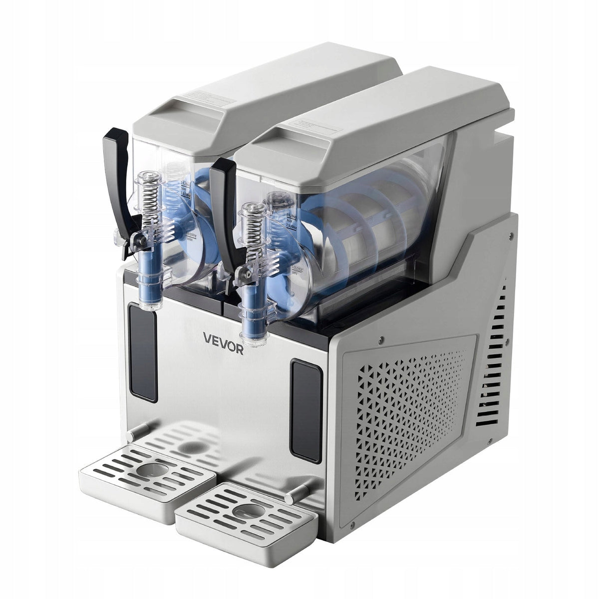 VEVOR SLUSH MACHINE 2 X 3L ELEKTRYCZNA MASZYNA DO LODU KRUSZONEGO 450W