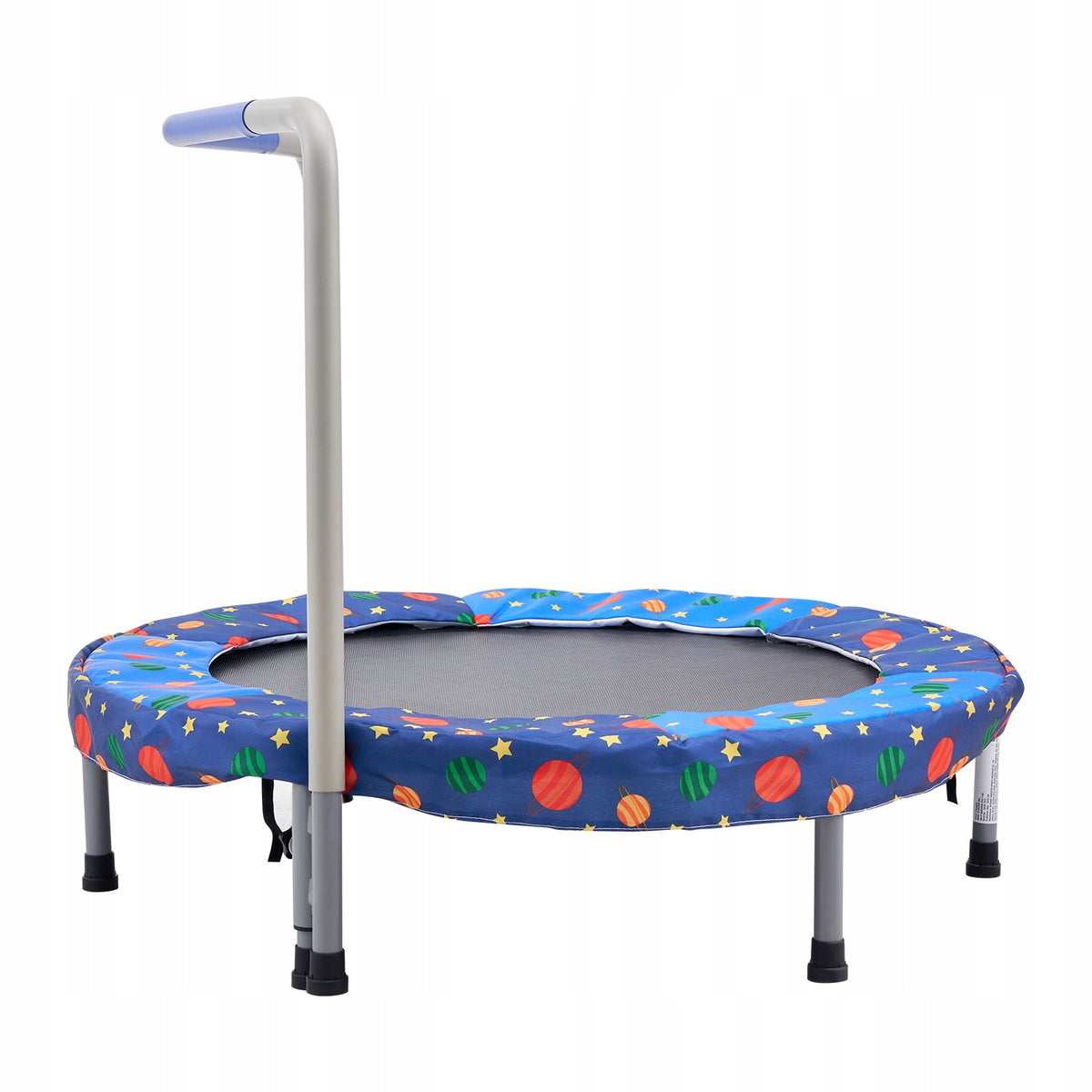 TRAMPOLINA DZIECIĘCA VEVOR 91 44 CM SKŁADANA NIEBIESKA MOCNA STALOWA RAMA