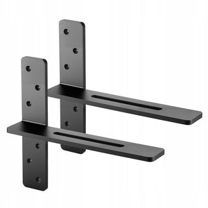 WSPORNIKI PÓŁEK VEVOR 2 SZTUKI MOCNE NOŚNOŚĆ 90 KG STALOWE 355X73X305 MM