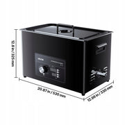 VEVOR ULTRASONIC CLEANER 30L PROFESJONALNA MYJKA ULTRADŹWIĘKOWA STAL