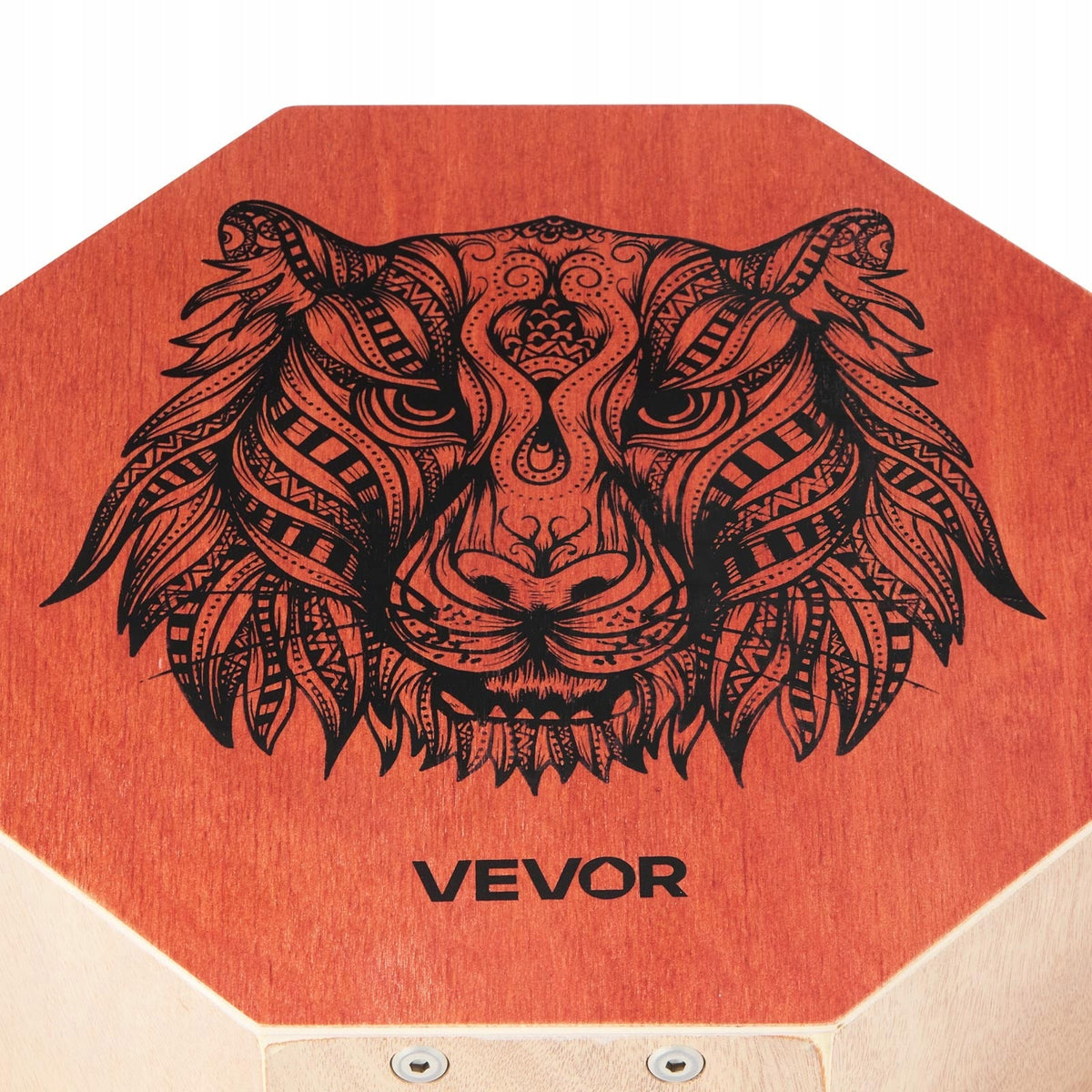 VEVOR CAJON PERKUSYJNY Z REGULOWANYMI STRUNAMI GITAROWYMI DREWNO BRZOZOWE