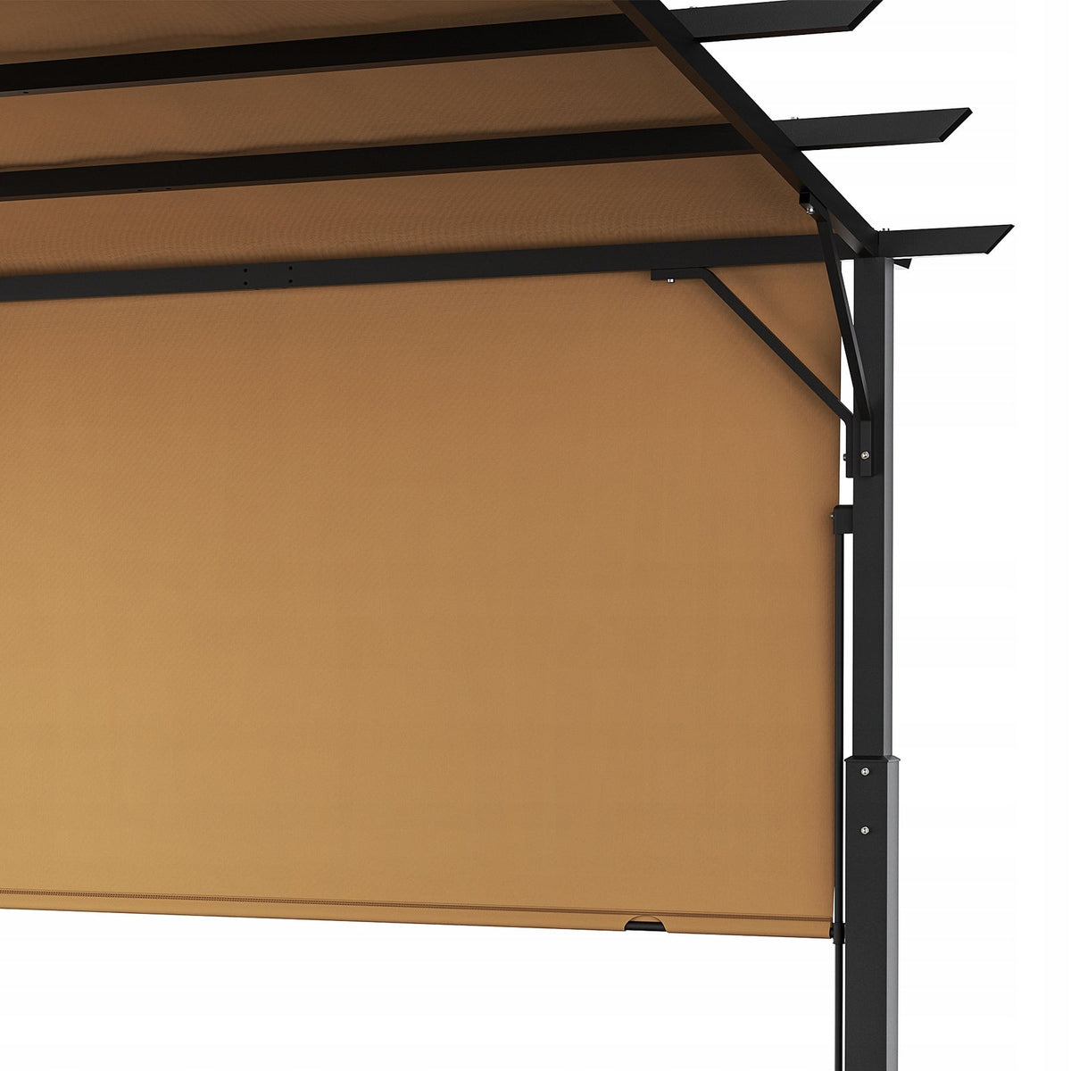 PERGOLA VEVOR 3X3 M ŁUKOWA ALTANA OGRODOWA ZADASZENIE WODOODPORNE SOLIDNA