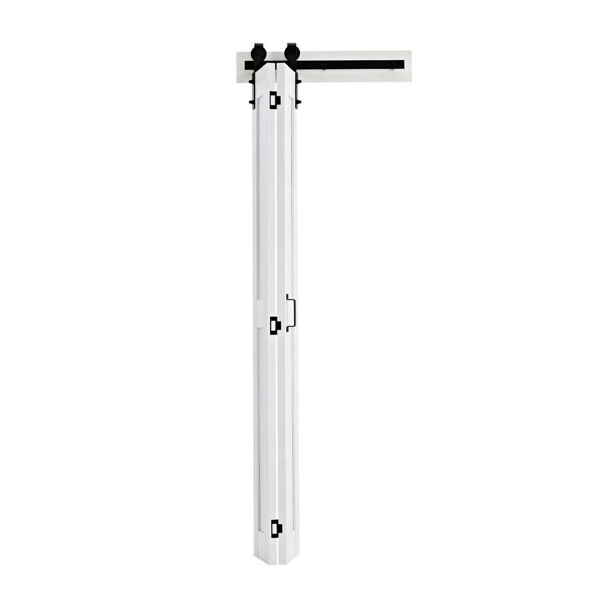 PROFESJONALNE DRZWI PRZESUWNE VEVOR STYLU STODOŁY 609X2134 MM MDF BIAŁE