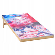 ZESTAW DO GRY W CORNHOLE VEVOR 1255X600X302 MM SOLIDNY DREWNIANY ZESTAW