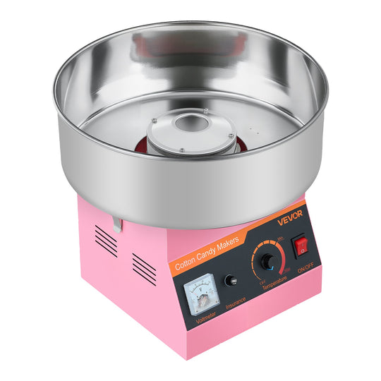 MASZYNA DO WATY CUKROWEJ VEVOR 1000W Z MISĄ ZE STALI NIERDZEWNEJ 38CM