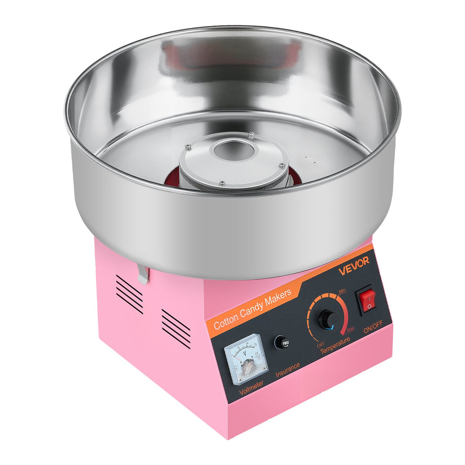 MASZYNA DO WATY CUKROWEJ VEVOR 1000W Z MISĄ ZE STALI NIERDZEWNEJ 38CM