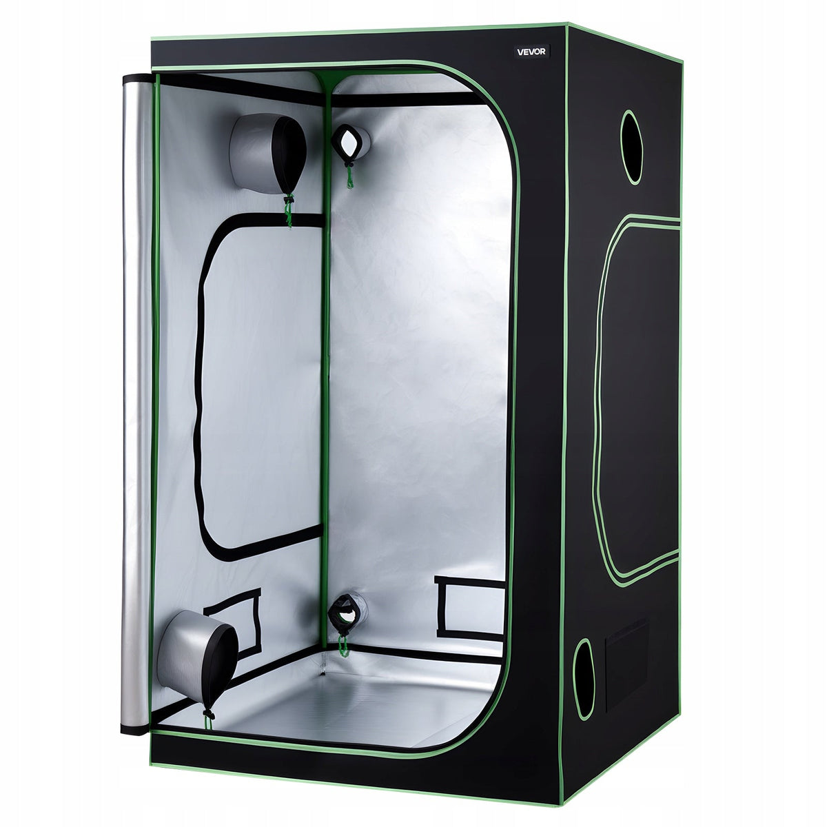 NAMIOT UPRAWOWY VEVOR 120X120X200 CM GROWBOX 600D WYSOCE ODBLASKOWY SOLIDNY