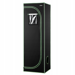 PROFESJONALNY NAMIOT DO UPRAWY VEVOR 60X60X180 CM 600D MYLAR GROWBOX