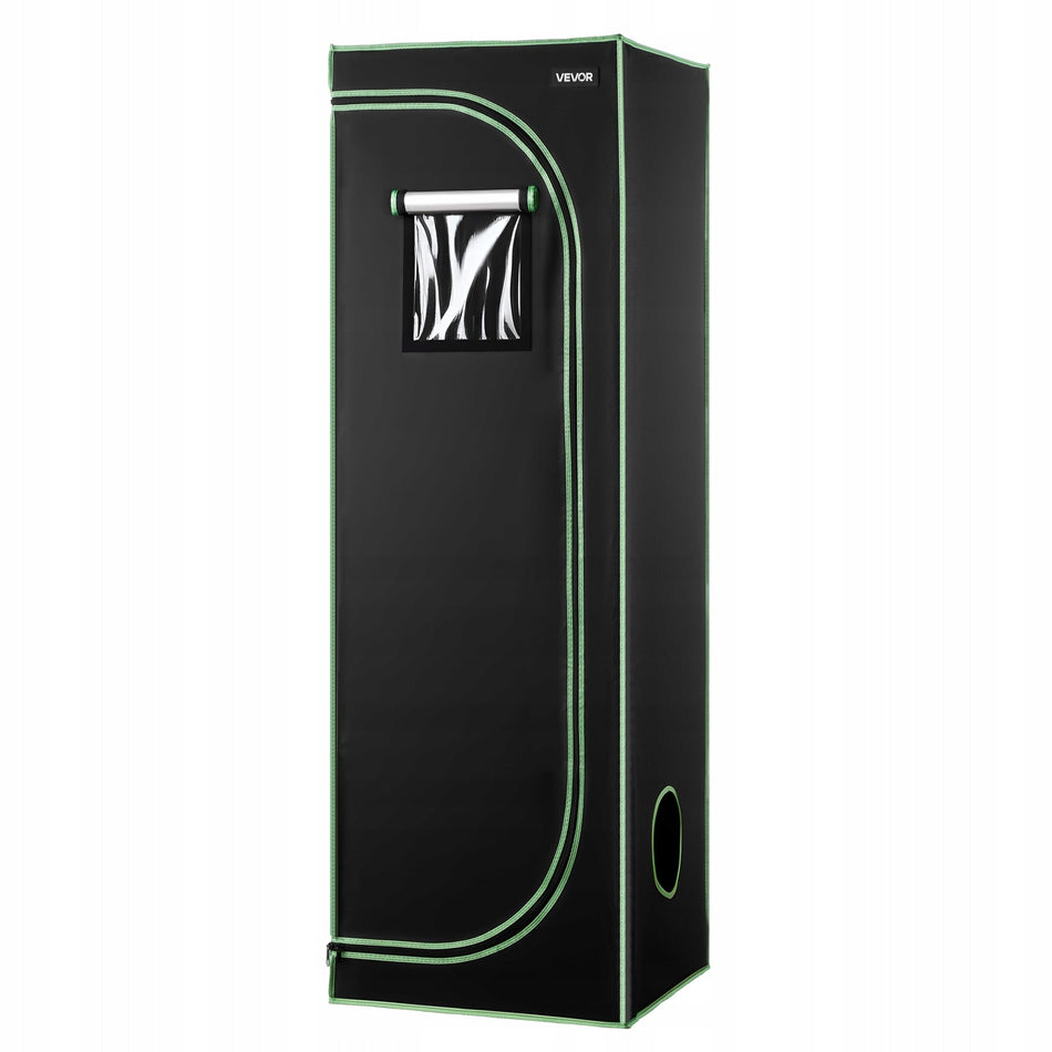 PROFESJONALNY NAMIOT DO UPRAWY VEVOR 60X60X180 CM 600D MYLAR GROWBOX