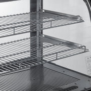 VEVOR WITRYNA CHŁODNICZA NABLATOWA 115L LED TURBO CHŁODZENIE PROFESJONALNA