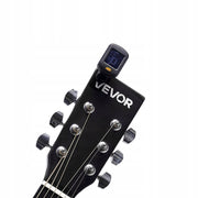VEVOR GITARA AKUSTYCZNA DREADNOUGHT 41 IN ZESTAW DLA POCZĄTKUJĄCYCH CZARNA