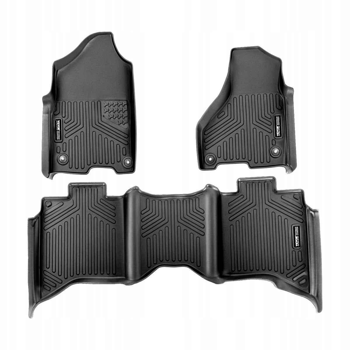 DYWANIKI SAMOCHODOWE VEVOR DO DODGE RAM 1500 2500 3500 3-CZĘŚCIOWY ZESTAW