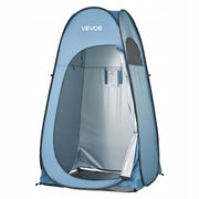 NAMIOT PRYSZNICOWY VEVOR POP-UP 119X119X210 CM WODOODPORNY UPF 50 NIEBIESKI