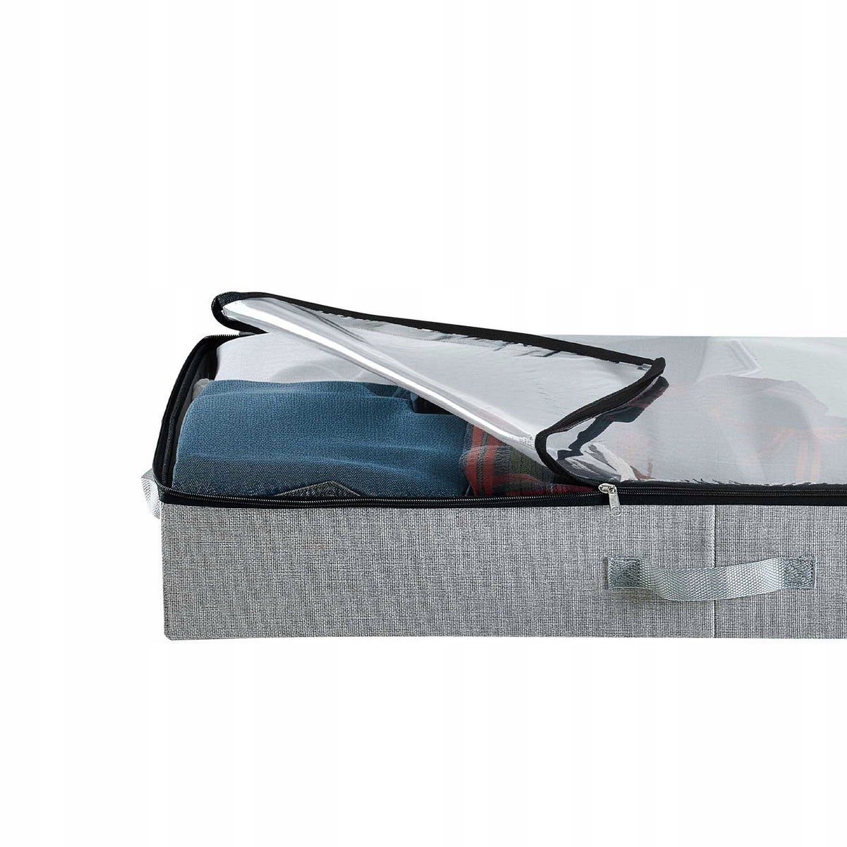 VEVOR TORBA DO PRZECHOWYWANIA POD ŁÓŻKIEM 2 SZT 85X43X12 CM MOCNA DUŻA