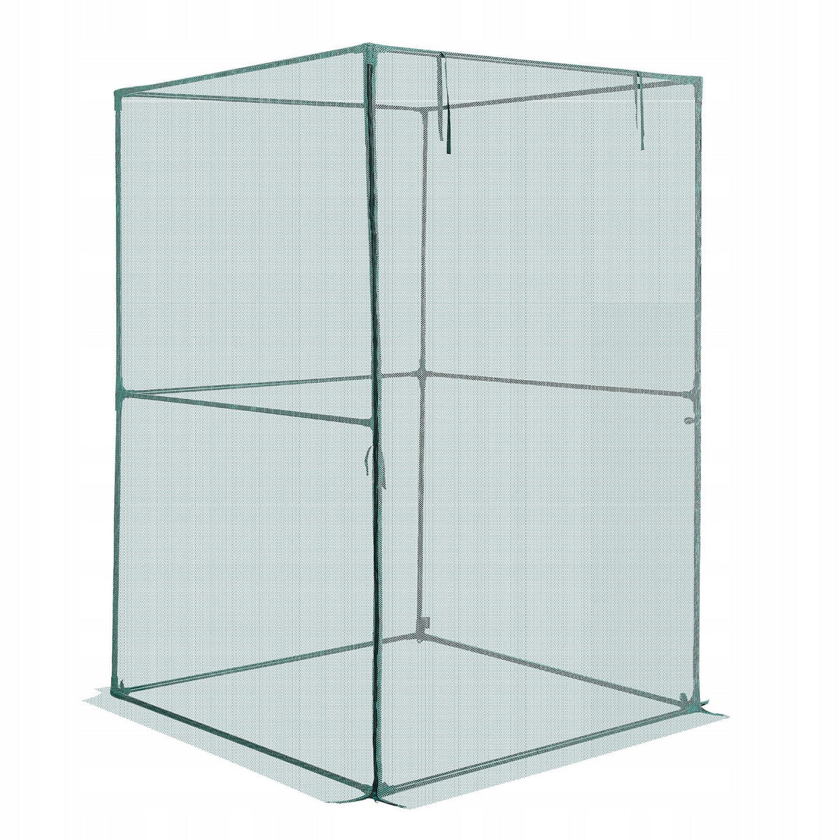 NAMIOT DO OCHRONY ROŚLIN VEVOR 1200X1200X1800 MOCNY STALOWY SIATKA